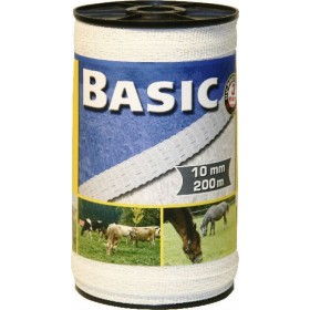 "Ταινία ηλεκτρικής περίφραξης 10mm Ταινία ηλεκτρικής περίφραξης 10mm, 200mΚωδικός Προϊόντος:07.95.010