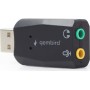 Gembird Virtus Plus Εξωτερική USB Κάρτα Ήχου 2.0