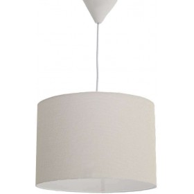 Click Μοντέρνο Κρεμαστό Φωτιστικό Μονόφωτο με Ντουί E27 σε Μπεζ ΧρώμαΚωδικός: 6-10-584-0022 