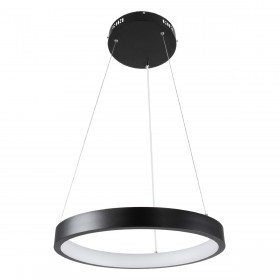 GloboStar Nemesis Μοντέρνο Κρεμαστό Φωτιστικό με Ενσωματωμένο LED σε Μαύρο ΧρώμαΚωδικός: 61155 