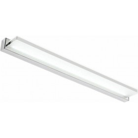 Spot Light Μοντέρνο Φωτιστικό Τοίχου με Ενσωματωμένο LED και Φυσικό Λευκό Φως σε Ασημί Χρώμα Πλάτους 62cmΚωδικός: 6218  Spot Light Μοντέρνο Φωτιστικό Τοίχου με Ενσωματωμένο LED και Φυσικό Λευκό Φως σε Ασημί Χρώμα Πλάτους 62cmΚωδικός: 6218