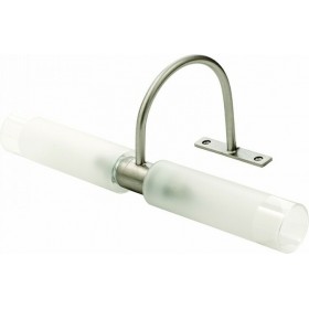 Inlight 1046 Μοντέρνο Φωτιστικό Τοίχου με Ντουί G9 σε Ασημί Χρώμα Νίκελ Πλάτους 31.5cm Inlight 1046 Μοντέρνο Φωτιστικό Τοίχου με Ντουί G9 σε Ασημί Χρώμα Νίκελ Πλάτους 31.5cm