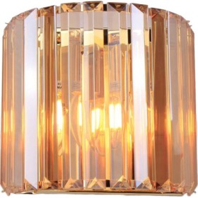 Inart Vintage Φωτιστικό Τοίχου με Ντουί E14 σε Χρυσό Χρώμα Πλάτους 23cmΚωδικός: 3-10-917-0057 