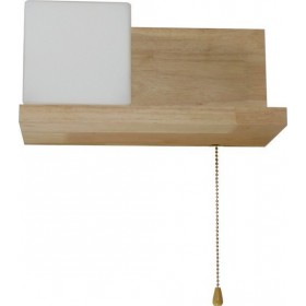 GloboStar Amity Left Μοντέρνο Φωτιστικό Τοίχου με Ντουί E27 σε Μπεζ Χρώμα Πλάτους 30cmΚωδικός: 01365 