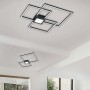 Trio Lighting Hydra Μοντέρνα Μεταλλική Πλαφονιέρα Οροφής με Ενσωματωμένο LED σε Μαύρο χρώμα 65.5cmΚωδικός: 676210442 