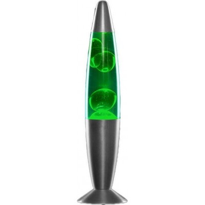 InnovaGoods Διακοσμητικό Φωτιστικό Lava Lamp 25W σε Πράσινο Χρώμα