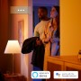 Philips Επιτραπέζιο Διακοσμητικό Φωτιστικό LED Hue Go White &amp Color 520lm σε Λευκό Χρώμα