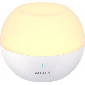 Aukey Mini Επιτραπέζιο Διακοσμητικό Φωτιστικό με Φωτισμό RGB LED σε Λευκό Χρώμα Aukey Mini Επιτραπέζιο Διακοσμητικό Φωτιστικό με Φωτισμό RGB LED σε Λευκό Χρώμα