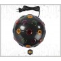 Nedis Multi-Colour Disco Ball 6W 550lm 20cm Διακοσμητικό Φωτιστικό με Φωτισμό RGB Party Light LED σε Μαύρο Χρώμα