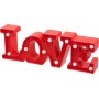 GloboStar Διακοσμητικό Φωτιστικό Love LED σε Κόκκινο Χρώμα