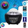 GloboStar Bluetooth Επιτραπέζιο Διακοσμητικό Φωτιστικό με Φωτισμό RGB LED σε Μαύρο Χρώμα