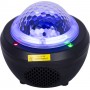 GloboStar Bluetooth Επιτραπέζιο Διακοσμητικό Φωτιστικό με Φωτισμό RGB LED σε Μαύρο Χρώμα