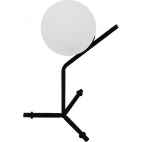 GloboStar Industrial Επιτραπέζιο Διακοσμητικό Φωτιστικό με Ντουί για Λαμπτήρα E27 σε Μαύρο Χρώμα GloboStar Industrial Επιτραπέζιο Διακοσμητικό Φωτιστικό με Ντουί για Λαμπτήρα E27 σε Μαύρο Χρώμα