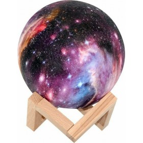 Διακοσμητικό Φωτιστικό με Φωτισμό RGB Μοοn Light LED RGB Πολύχρωμο Διακοσμητικό Φωτιστικό με Φωτισμό RGB Μοοn Light LED RGB Πολύχρωμο