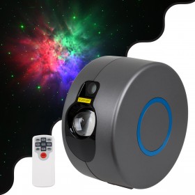 GloboStar Laser Night Sky Aurora Galaxy Διακοσμητικό Φωτιστικό με Φωτισμό RGB Party Light LED σε Γκρι Χρώμα GloboStar Laser Night Sky Aurora Galaxy Διακοσμητικό Φωτιστικό με Φωτισμό RGB Party Light LED σε Γκρι Χρώμα