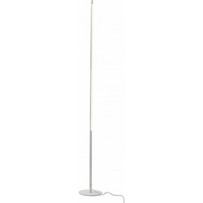 Aca Μοντέρνο Φωτιστικό Δαπέδου με Ενσωματωμένο LED και Θερμό Λευκό Φως σε Λευκό Χρώμα Ύψους 146cm και Μήκους 18cmΚωδικός: ZM16LE