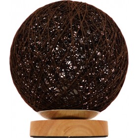 GloboStar Weston Πορτατίφ με Καφέ Καπέλο και Καφέ ΒάσηΚωδικός: 01337 