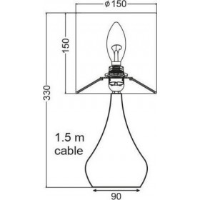 Aca Πορτατίφ με Μπεζ Καπέλο και Ασημί ΒάσηΚωδικός: KS1178T1CH 