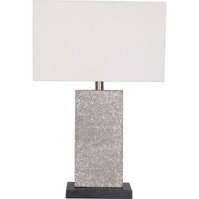 Pakoworld PWL-0936 Πορτατίφ με Γκρι Καπέλο και Γκρι ΒάσηΚωδικός: 009-000080 