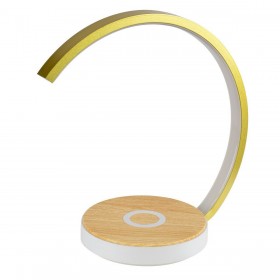 GloboStar Nero Πορτατίφ με Χρυσό Καπέλο και Μπεζ ΒάσηΚωδικός: 76539 