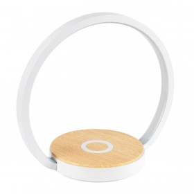 GloboStar Mezen Πορτατίφ με Λευκό Καπέλο και Μπεζ ΒάσηΚωδικός: 76527 