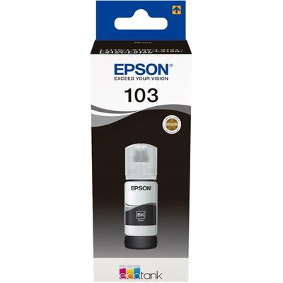 Epson 103 Μελάνι Εκτυπωτή InkJet Μαύρο (C13T00S14A)