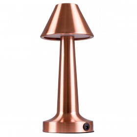 GloboStar Molly Πορτατίφ με Χάλκινο Καπέλο και Χάλκινη ΒάσηΚωδικός: 76517 