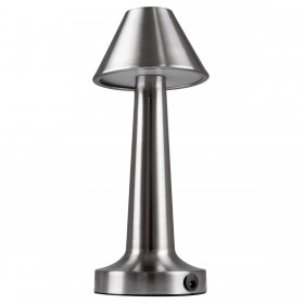 GloboStar Molly Πορτατίφ με Ασημί Καπέλο και Ασημί ΒάσηΚωδικός: 76516 