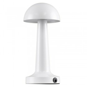 GloboStar Πορτατίφ με Λευκό Καπέλο και Λευκή ΒάσηΚωδικός: 76508 