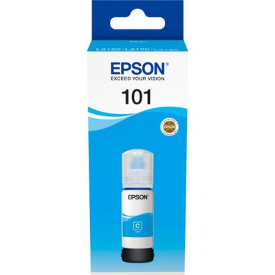 Epson 101 Ecotank Μελάνι Εκτυπωτή InkJet Κυανό (C13T03V24A)