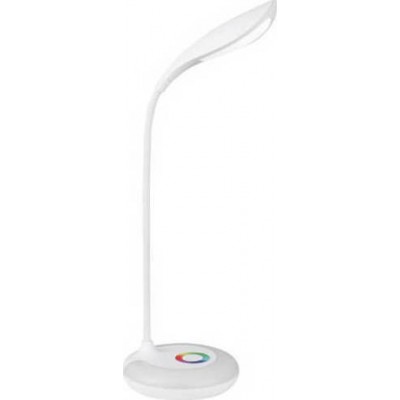 Spot Light Φωτιστικό Γραφείου LED με Εύκαμπτο Βραχίονα 4000K RGB 14x30cm σε Λευκό ΧρώμαΚωδικός: 6314 