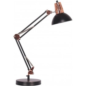 Pakoworld PWL-0934 Φωτιστικό Γραφείου με Σπαστό Βραχίονα 20x40x60cm σε Χρυσό ΧρώμαΚωδικός: 009-000078 