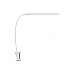 Aca 16055LEDWHC Φωτιστικό Γραφείου LED με Εύκαμπτο Βραχίονα 5W 4000k Dimmable Ύψους: 85cm και Κλιπ σε Λευκό Χρώμα Aca 16055LEDWHC Φωτιστικό Γραφείου LED με Εύκαμπτο Βραχίονα 5W 4000k Dimmable Ύψους: 85cm και Κλιπ σε Λευκό Χρώμα