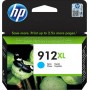 HP 912XL Μελάνι Εκτυπωτή InkJet Κυανό (3YL81AE)