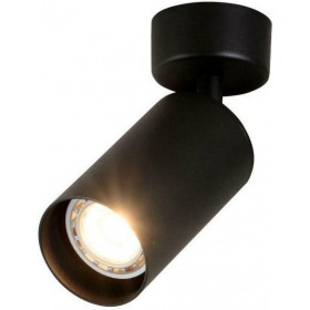 Optonica Μονό Σποτ με Ντουί GU10 σε Μαύρο ΧρώμαΚωδικός: 9072  Optonica Μονό Σποτ με Ντουί GU10 σε Μαύρο ΧρώμαΚωδικός: 9072