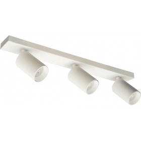 Viokef Stage Τριπλό Σποτ με Ντουί GU10 σε Λευκό ΧρώμαΚωδικός: 4259800  Viokef Stage Τριπλό Σποτ με Ντουί GU10 σε Λευκό ΧρώμαΚωδικός: 4259800