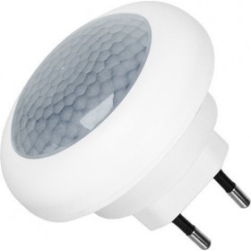 GloboStar Φωτιστικό Ασφαλείας Πρίζας με Ανιχνευτή Κίνησης 77864