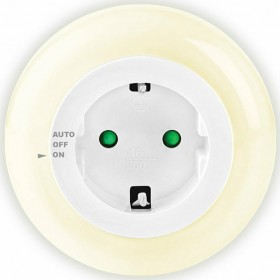 Sonora Ring Light 3 Led Φωτιστικό Ασφαλείας Πρίζας με Φωτοκύτταρο 230-0063 Sonora Ring Light 3 Led Φωτιστικό Ασφαλείας Πρίζας με Φωτοκύτταρο 230-0063