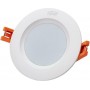 Liper Στρογγυλό Μεταλλικό Χωνευτό Σποτ με Ενσωματωμένο LED και Φυσικό Λευκό Φως σε Λευκό χρώμα 9.2x9.2cmΚωδικός: LPDL-5A-Y 