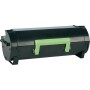 Συμβατό Toner Lexmark 502X 50F2X00 10000 Σελίδων Μαύρο