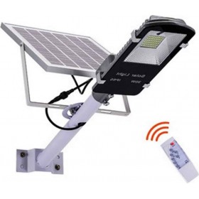 Στεγανό Ηλιακό Φωτιστικό Δρόμου IP67 με Αισθητήρα Φωτός και Τηλεχειριστήριο και Ψυχρό Λευκό Φως σε Μαύρο Χρώμα JD-650 Στεγανό Ηλιακό Φωτιστικό Δρόμου IP67 με Αισθητήρα Φωτός και Τηλεχειριστήριο και Ψυχρό Λευκό Φως σε Μαύρο Χρώμα JD-650