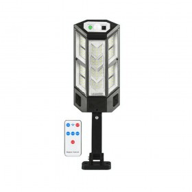 "892T Ηλιακό Φωτιστικό Δρόμου με Ανιχνευτή Κίνησης 892T Ηλιακό Φωτιστικό Δρόμου με Ανιχνευτή Κίνησης, Αισθητήρα Φωτός και Τηλεχειριστήριο σε Μαύρο Χρώμα 325084