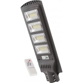 GloboStar Στεγανό Ηλιακό Φωτιστικό Δρόμου IP65 με Ανιχνευτή Κίνησης και Ψυχρό Λευκό Φως σε Μαύρο Χρώμα 90223 GloboStar Στεγανό Ηλιακό Φωτιστικό Δρόμου IP65 με Ανιχνευτή Κίνησης και Ψυχρό Λευκό Φως σε Μαύρο Χρώμα 90223