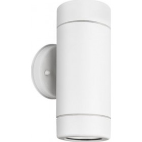 Aca Στεγανό Επιτοίχιο Σποτ Εξωτερικού Χώρου GU10 σε Λευκό Χρώμα SL7031W