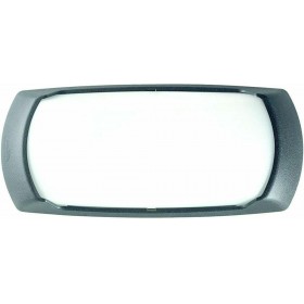 Fumagalli Francy Στεγανή Επιτοίχια Πλαφονιέρα Εξωτερικού Χώρου E27 σε Μαύρο Χρώμα 2A1.000.AYE27