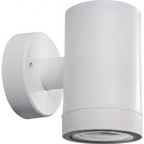 Heronia C-01 1L Επιτοίχιο Σποτ Εξωτερικού Χώρου GU10 σε Λευκό Χρώμα 15-0030