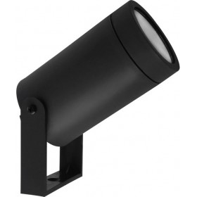 Heronia C-06 1L Φωτιστικό Προβολάκι Εξωτερικού Χώρου GU10 σε Μαύρο Χρώμα 15-0113