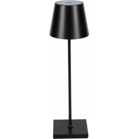 VK Lighting VK/03141/B/W Επιτραπέζιo Φωτιστικό Εξωτερικού Χώρου με Ενσωματωμένο LED σε Μαύρο Χρώμα 61171-238694