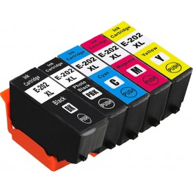 Συμβατό Μελάνι Epson 202XL C13T02G740 Πολλαπλό (Color) / Μαύρο Συμβατό Μελάνι Epson 202XL C13T02G740 Πολλαπλό (Color) / Μαύρο