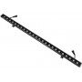 GloboStar Led Wall Washer Στεγανό Φωτιστικό Wall Washer Εξωτερικού Χώρου με Ενσωματωμένο LED σε Ασημί Χρώμα 100cm DMX512 RGB 24W